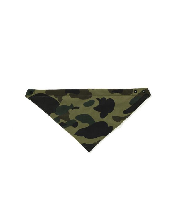 Bavoir Bape 1st Camo Bandana Enfant Vert | UNWMT3469