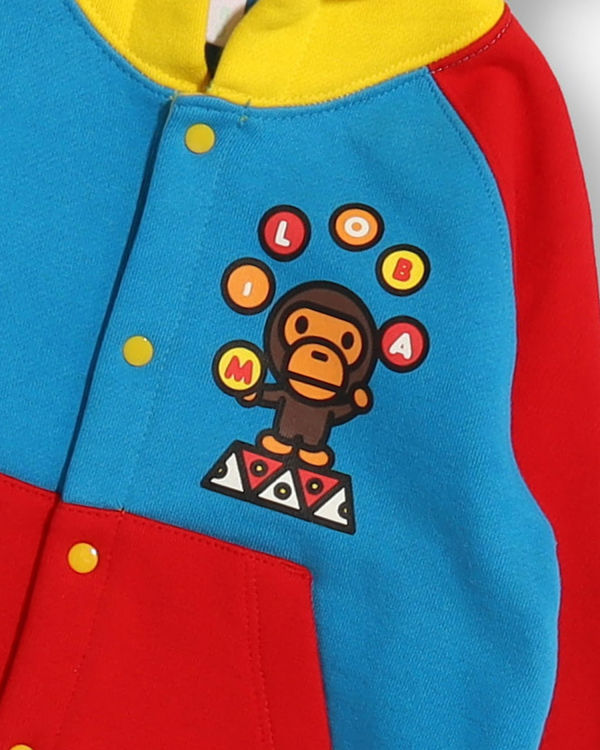 Body Bape Milo Circus Coverall Enfant Jaune Bleu Rouge | XEPHO2879