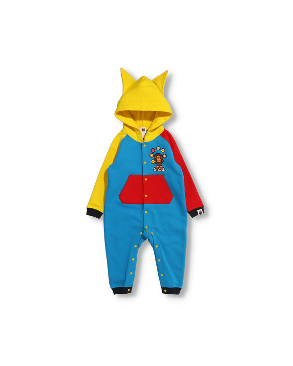 Body Bape Milo Circus Coverall Enfant Jaune Bleu Rouge | XEPHO2879