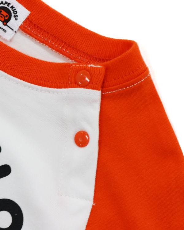 Body Bape Milo Circus L/S romper Enfant Orange | YDPTE3760