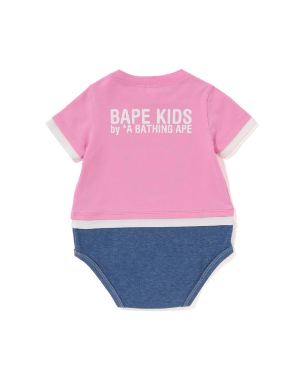 Body Bape Milo Face Layered Enfant Rose | PJCTO7248