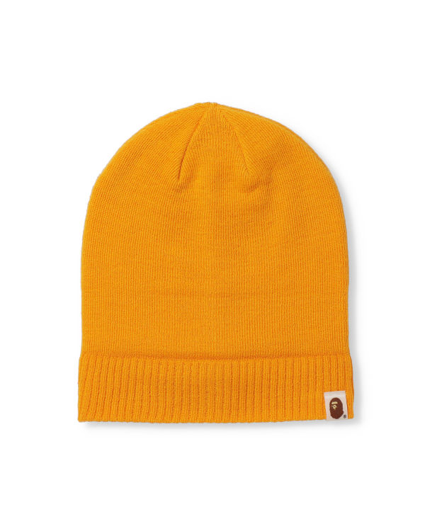 Bonnet Bape 2 Way Homme Jaune | OJGKF0812