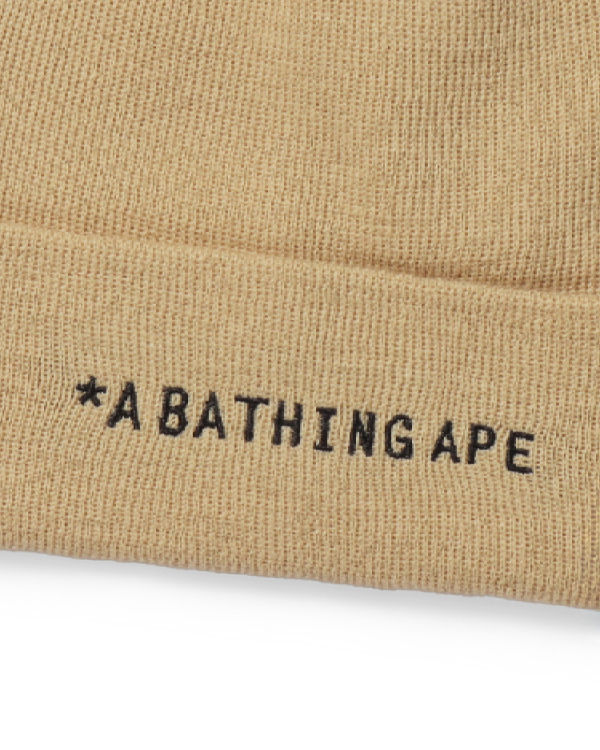 Bonnet Bape A Bathing Ape Homme Jaune Clair | XGAHL4820