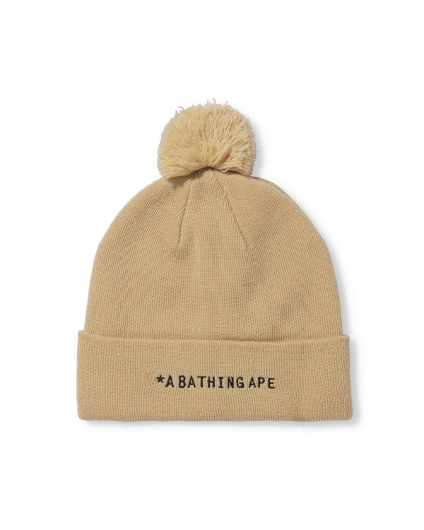 Bonnet Bape A Bathing Ape Homme Jaune Clair | XGAHL4820