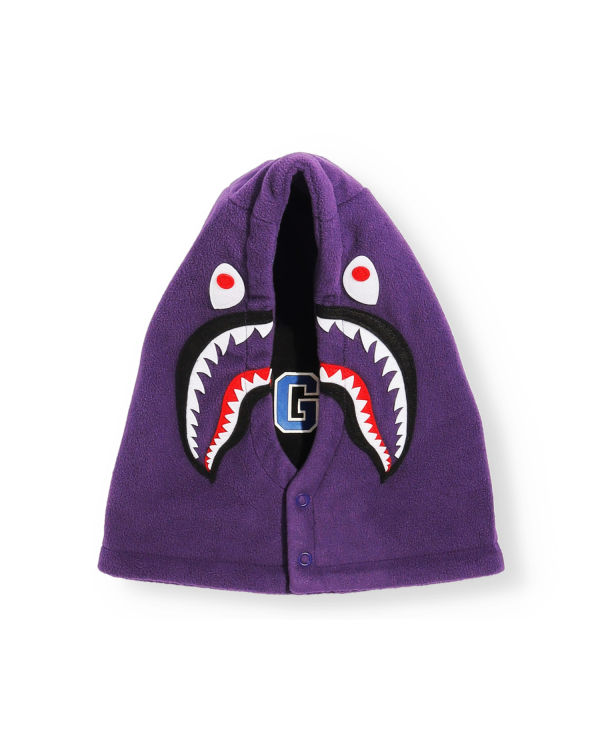 Cache-Cou Bape Shark Enfant Violette | WUQFK9431