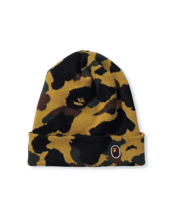 Casquettes Bape 1st Camo Homme Jaune | TGRVP5326