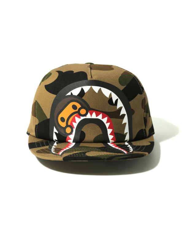 Casquettes Bape 1st Camo Milo Shark Enfant Vert | WMEUO9875