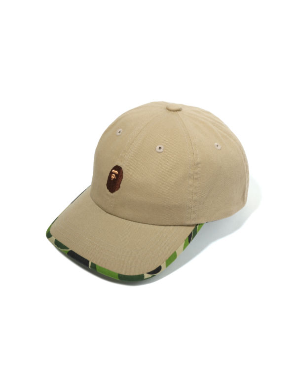 Casquettes Bape ABC Camo Ape Head Enfant Beige | OFEPJ0186