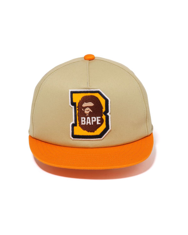 Casquettes Bape Ape Head B Patch Enfant Beige | LXREU5304