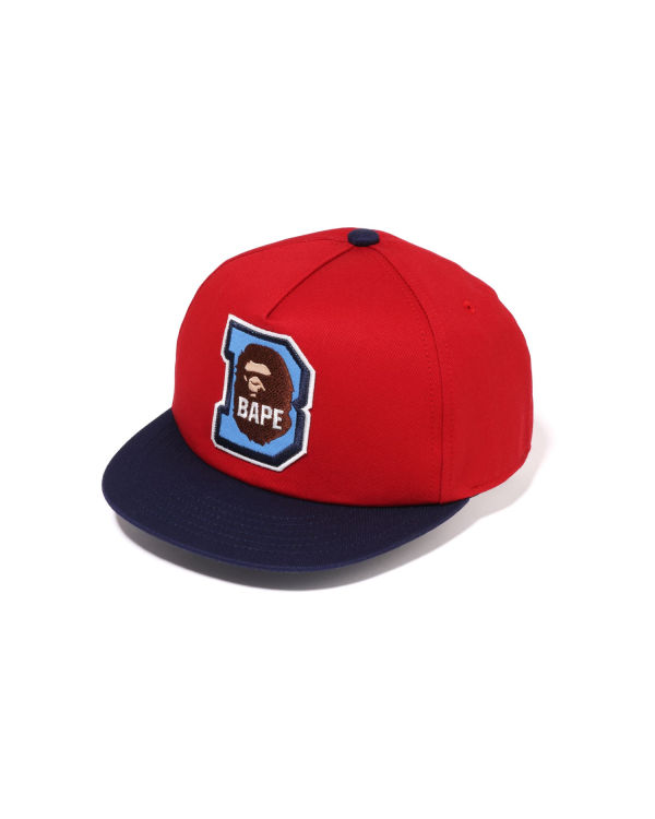 Casquettes Bape Ape Head B Patch Enfant Rouge Clair | PJKBE5472