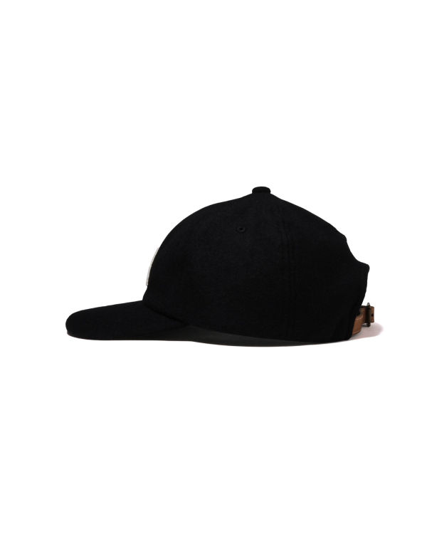 Casquettes Bape Ape Head Melton Panel Homme Noir | HJTOY8792