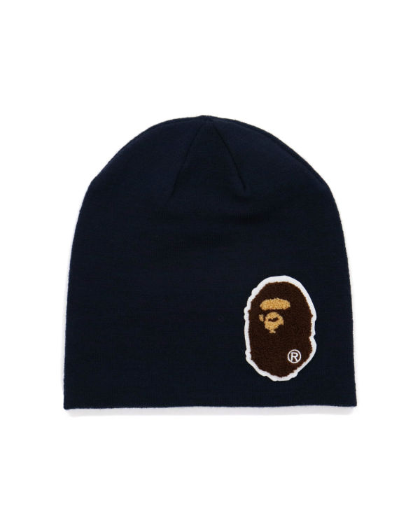 Casquettes Bape Big Ape Head Homme Bleu Marine Bleu | DHEUO8291