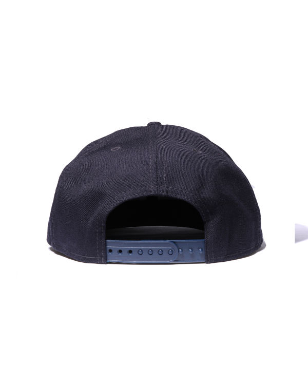 Casquettes Bape College New Era Snap Back Homme Bleu Marine Bleu | UXZGJ1954