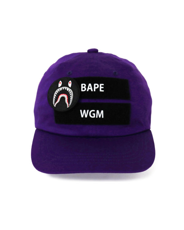 Casquettes Bape Detachable Shark Patch Homme Violette | MUXAT6027