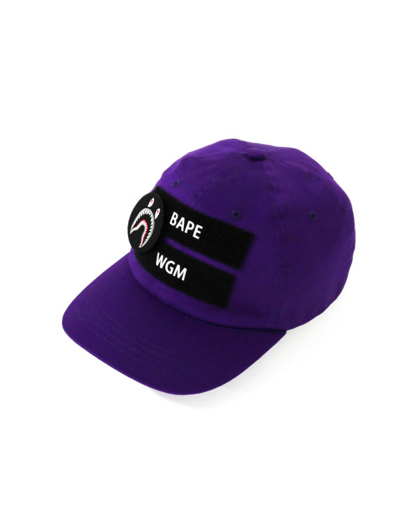 Casquettes Bape Detachable Shark Patch Homme Violette | MUXAT6027