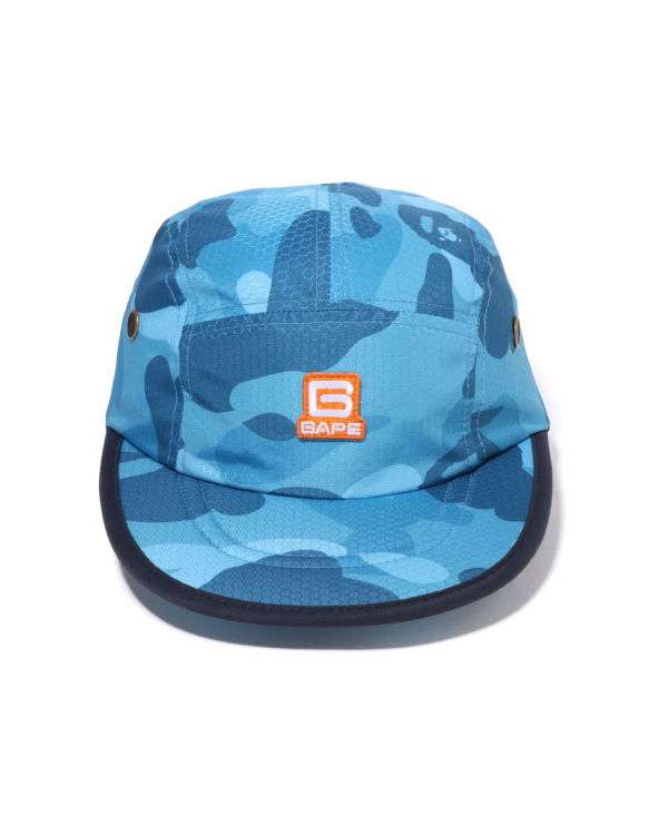 Casquettes Bape Honeycomb Camo Jet Homme Bleu Clair | KEBSW4073