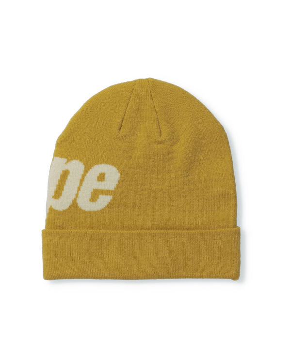 Casquettes Bape Knit Homme Jaune | EXZAP1639