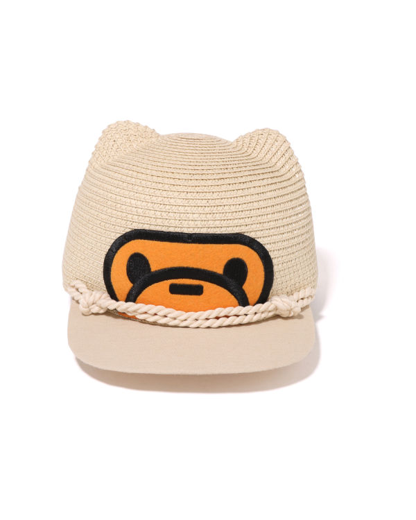 Casquettes Bape Milo Blade Enfant Beige | NPJMR1847