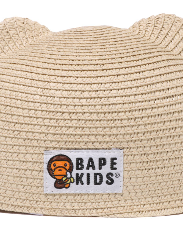 Casquettes Bape Milo Blade Enfant Beige | NPJMR1847