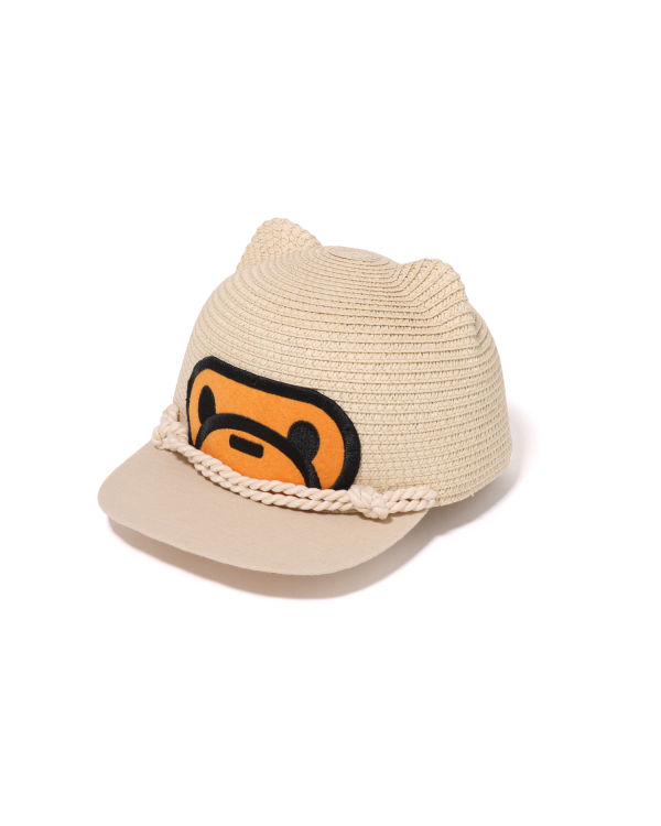 Casquettes Bape Milo Blade Enfant Beige | NPJMR1847