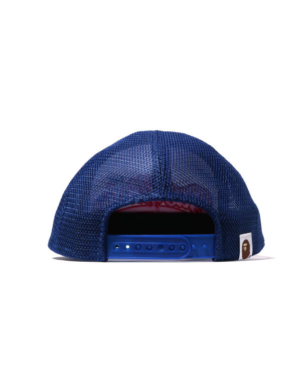 Casquettes Bape Milo Embroidery Mesh Femme Bleu | KSELC4759