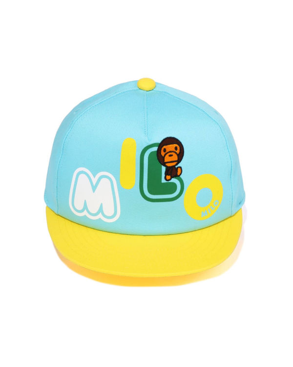 Casquettes Bape Milo Font Enfant Bleu Clair | HQKOF3704