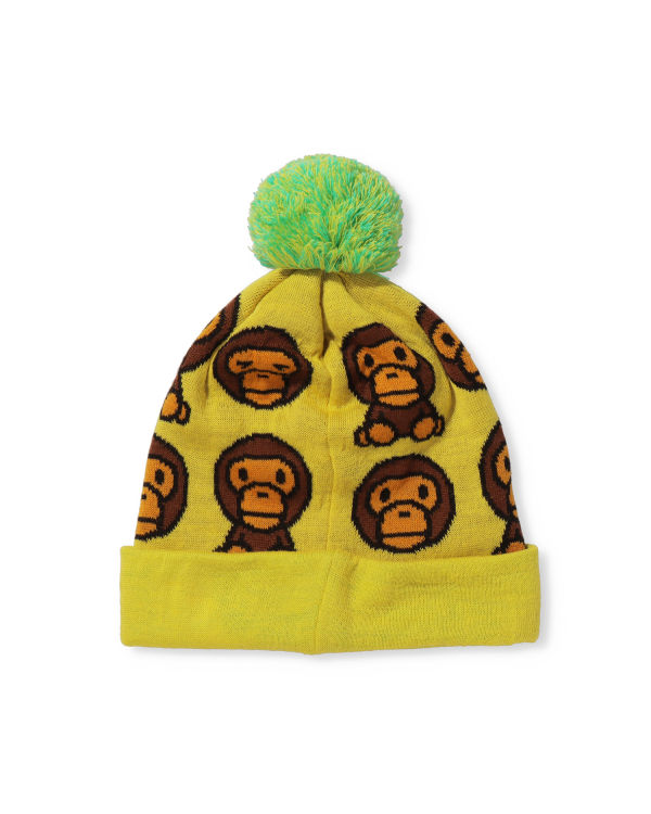 Casquettes Bape Milo Pattern Enfant Jaune | AGTLZ3528