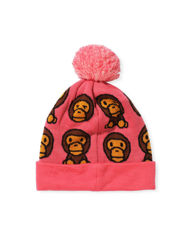 Casquettes Bape Milo Pattern Enfant Rose | MTQWB3146