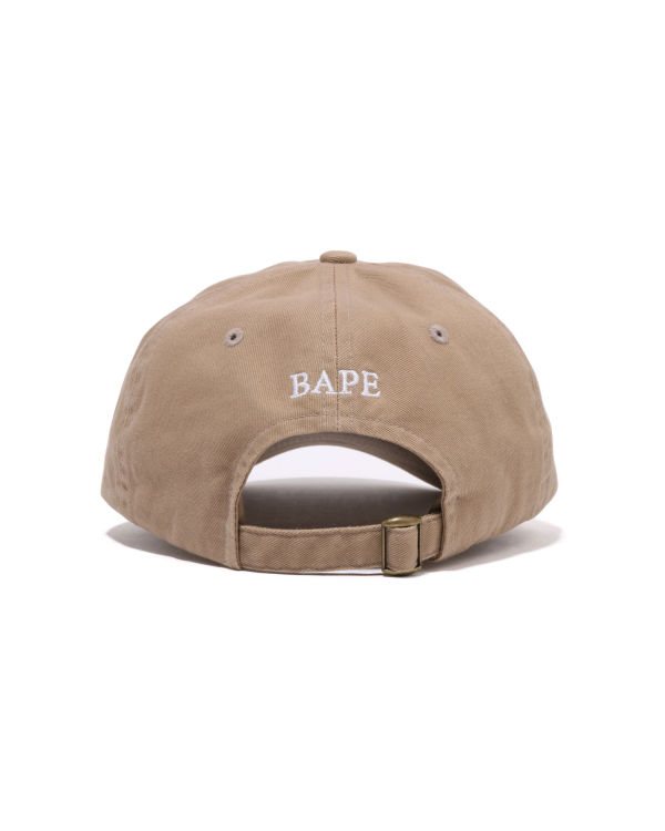 Casquettes Bape One Point Panel Homme Beige | QJNMV6781