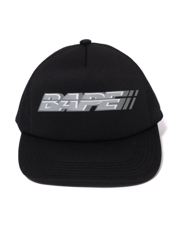 Casquettes Bape Racer Mesh Homme Noir | PWNER6085