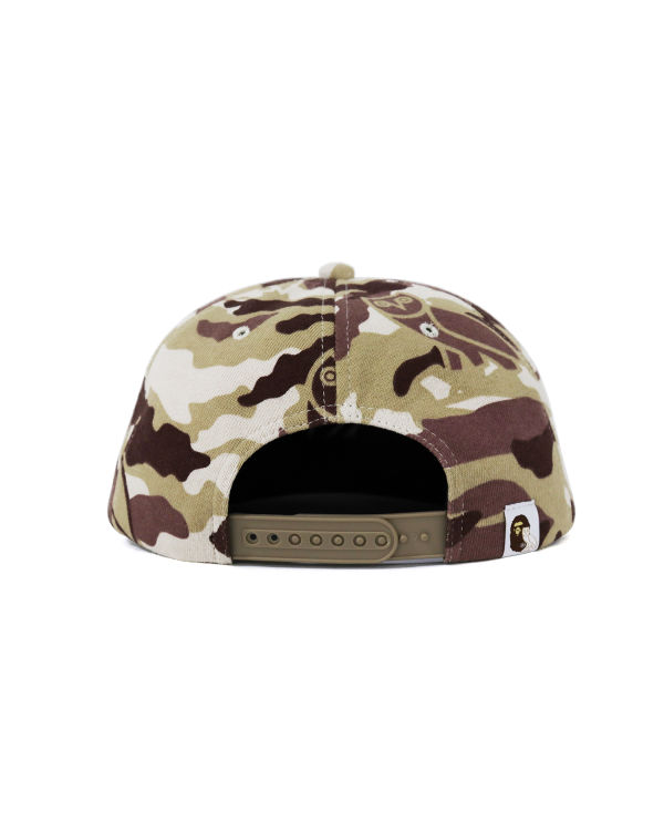 Casquettes Bape X OVO Woodland Camo Snapback Homme Beige | TOLFK0826