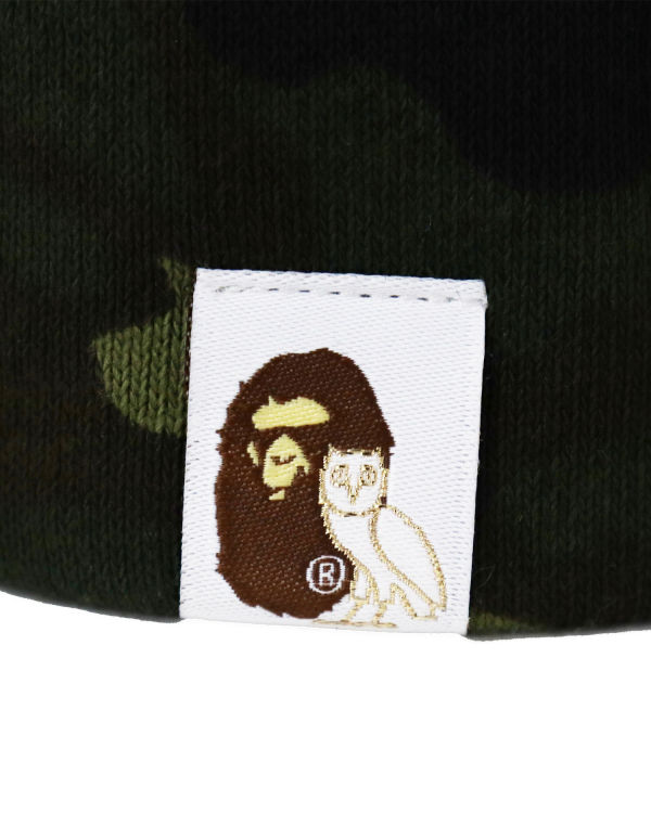 Casquettes Bape X OVO Woodland Camo Snapback Homme Vert | XNMQT2457