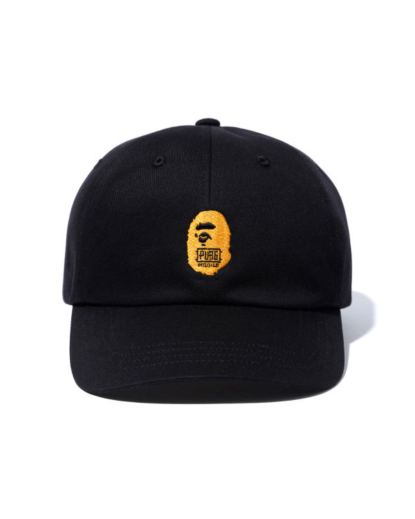 Casquettes Bape X PUBG MOBILE logo Homme Noir | QRKFI6289