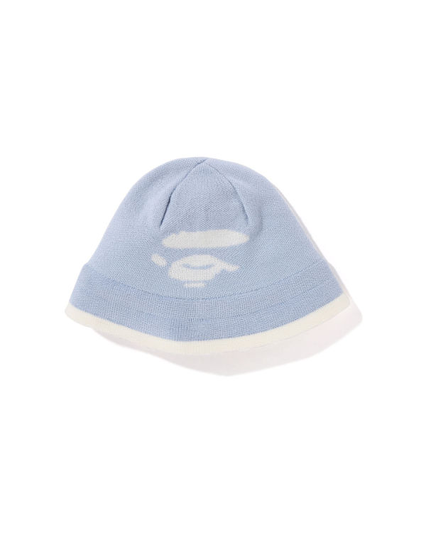 Chapeaux Bape APE Face Femme Bleu Clair | JMSDZ0736