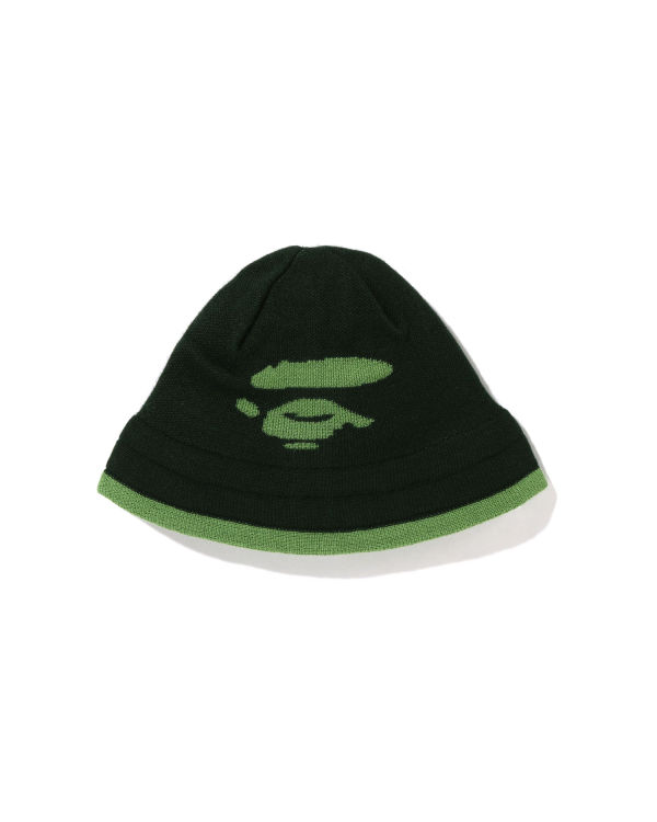 Chapeaux Bape APE Face Femme Vert Foncé | FVNCZ5427