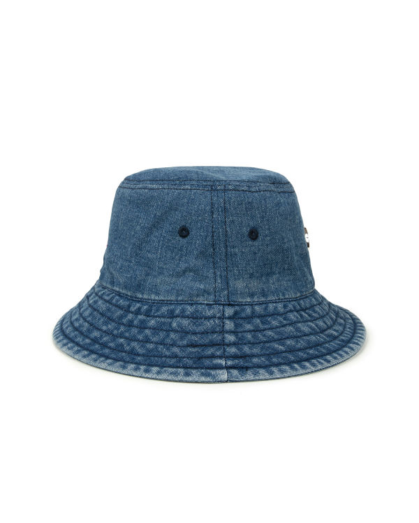 Chapeaux Bape Denim bucket Femme Bleu | UMJPZ4893