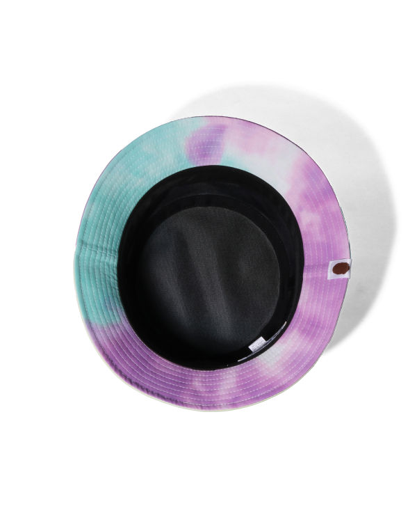 Chapeaux Bape Tie-Dye Bucket Femme Multicolore | JEWDN5382