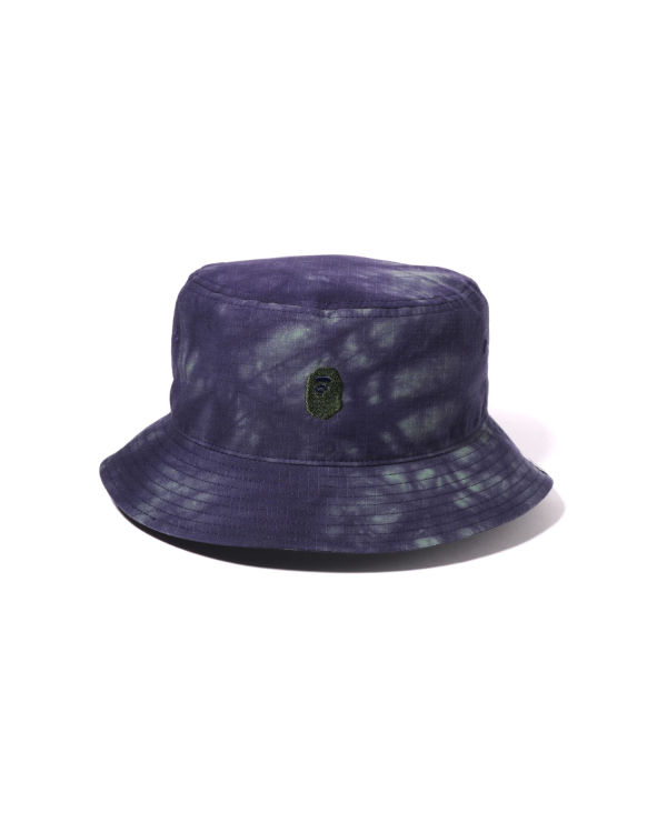 Chapeaux Bape Tie Dye One Point Bucket Homme Violette | UKFVL0127