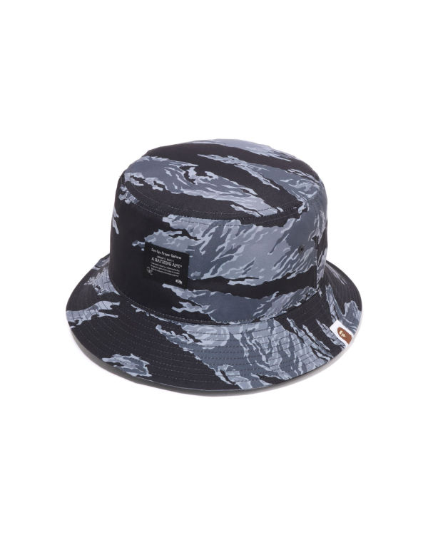 Chapeaux Bape Tiger Camo Bucket Homme Noir | KGJIP2514