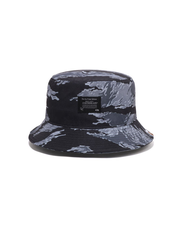 Chapeaux Bape Tiger Camo Bucket Homme Noir | KGJIP2514