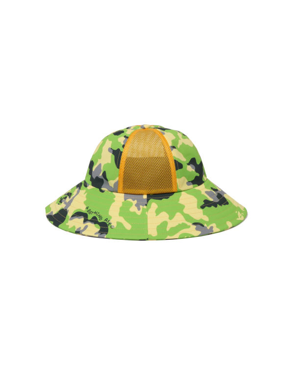 Chapeaux Bape Woodland Camo Mesh Enfant Vert | PXNWJ1023