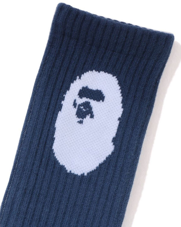 Chaussettes Bape Gradation Homme Bleu | PEANF5921