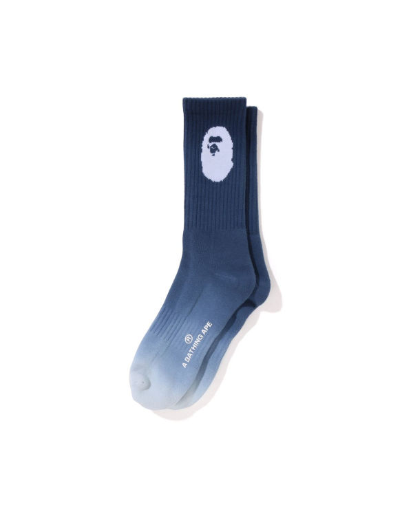 Chaussettes Bape Gradation Homme Bleu | PEANF5921