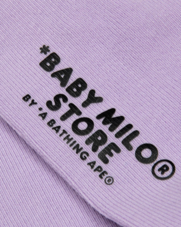 Chaussettes Bape Milo Femme Violette | RIHVE0547