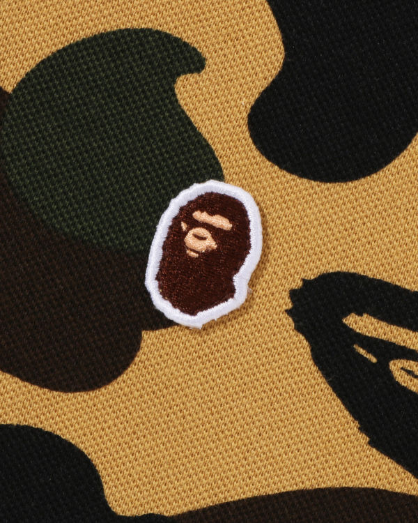 Chemises Bape 1st Camo One Point Polo Enfant Jaune | RVDIU6297