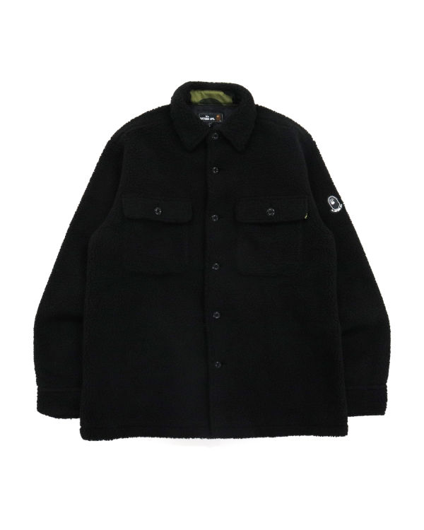 Chemises Bape Boa Homme Noir | ILWXO7608