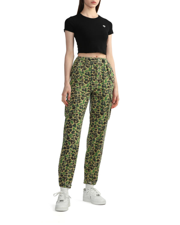 Chemisier Bape Cropped logo Femme Noir | XNGPT4650