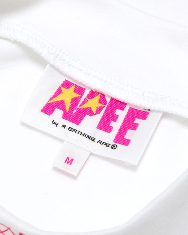 Chemisier Bape Cropped turtle neck Femme Blanche | UBELT8541