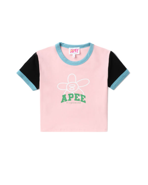 Chemisier Bape Graphique Femme Rose | DUMGY8619