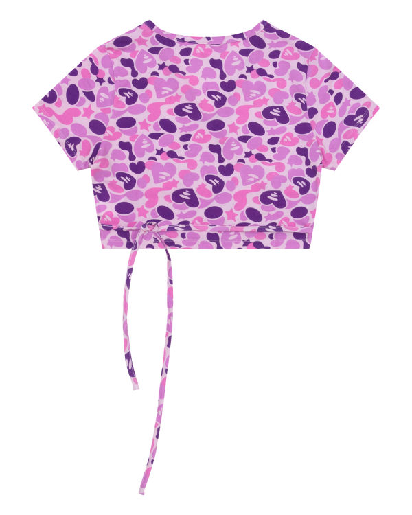 Chemisier Bape Printed Femme Violette | VYBRE1857